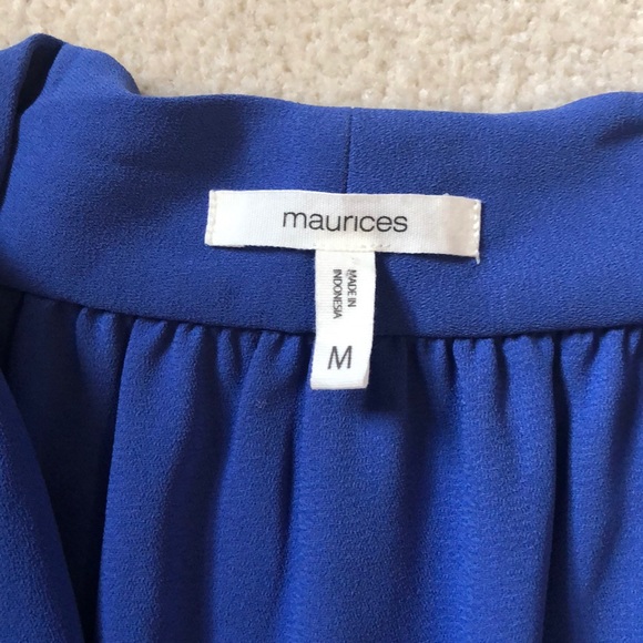 NWOT-Maurices blue dress - Picture 2 of 3
